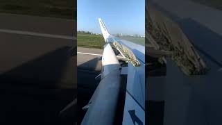 Ryanair - Spaventoso atterraggio duro a Bologna con Urla passeggeri (scary heavy landing ...