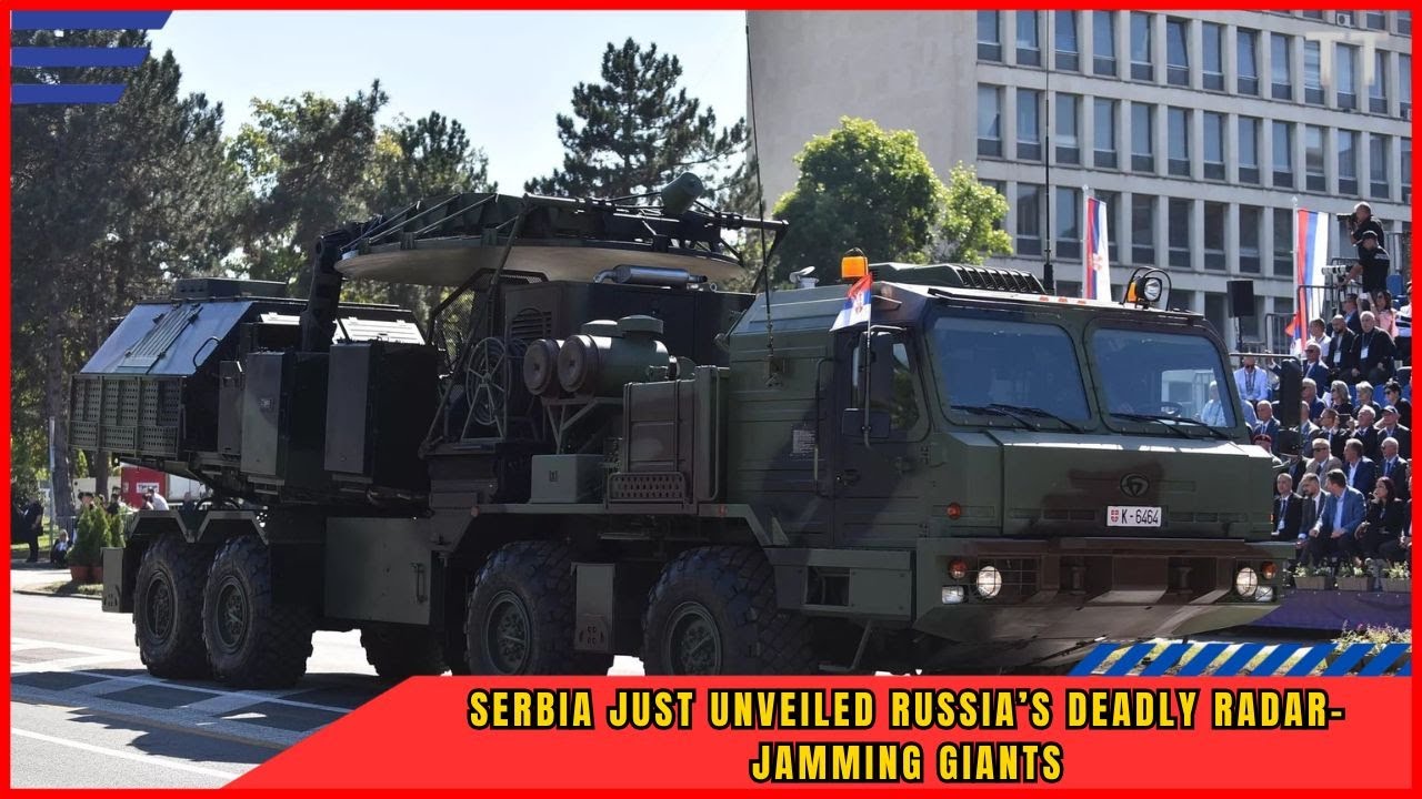 Сербия представила передовые российские системы РЭБ «Красуха» — революционное решение в области р...