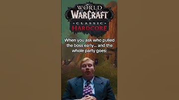 When you ask who pulled the boss early #worldofwarcraft #warcraft #wowclassic #classicwow #shorts