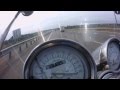 Yamaha FZX 750 top speed 145 mph/h 230 км/ч на мотоцикле