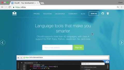 Full-Stack Web Development for Complete Beginners - 1. Build a Blog: Setting up with Cloud9 IDE