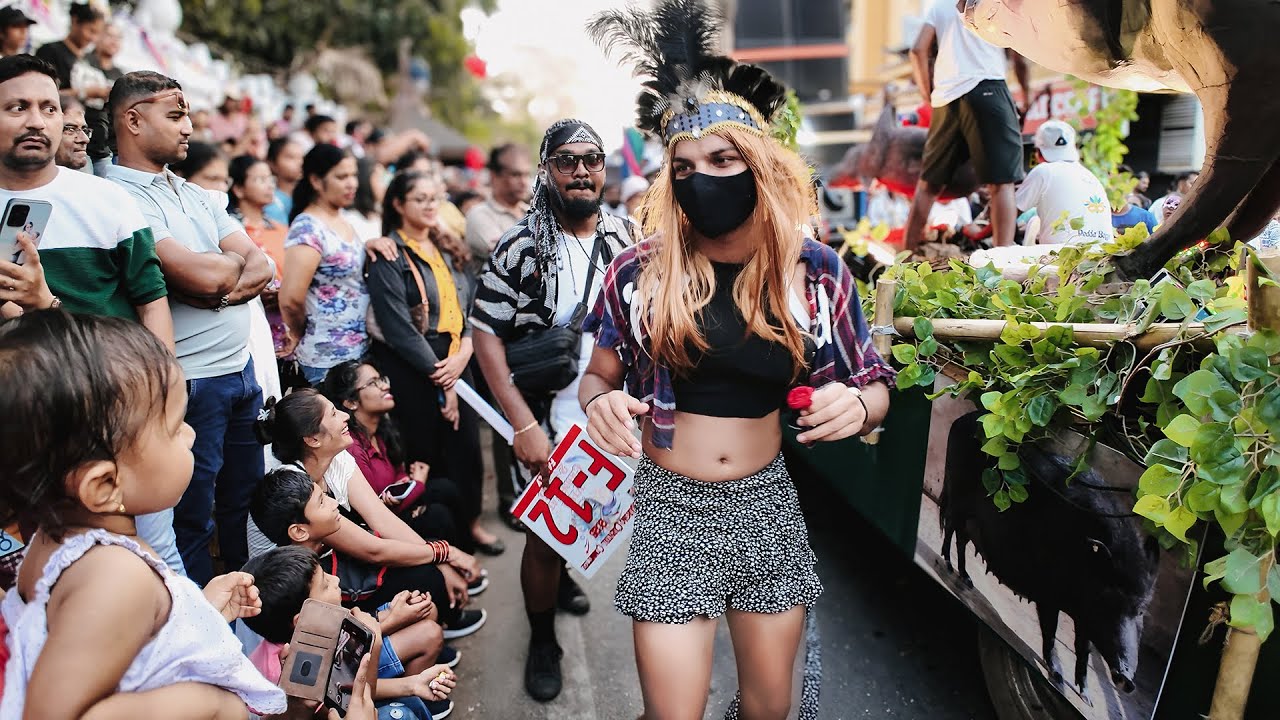 TOP FUNNY CARNIVAL ACTS in GOA | Margao Floats 2025