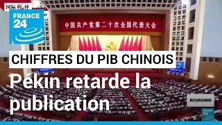 En plein Congrès du PCC, la Chine retarde la publication des chiffres de sa croissance