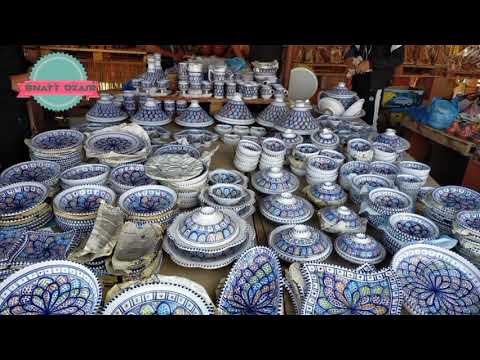 الاواني الفخارية مزيج بين ثقافة الجزائرية والمغربية