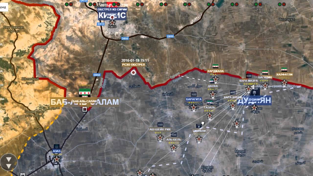 Обзор карты сирии сегодня