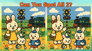 🎯🧩 Spot the 3 Differences! | Ep. 46