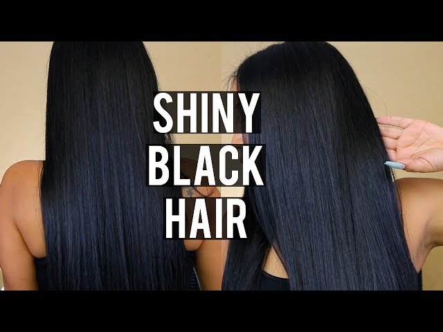 DYING MY HAIR BLACK!  HOW I GET SILKY, SOFT, SHINY HAIR EVERYTIME 