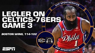Tim Legler Touchscreen: James Harden’s struggles & Celtics’ big plays late in Game 3 | SC with SVP