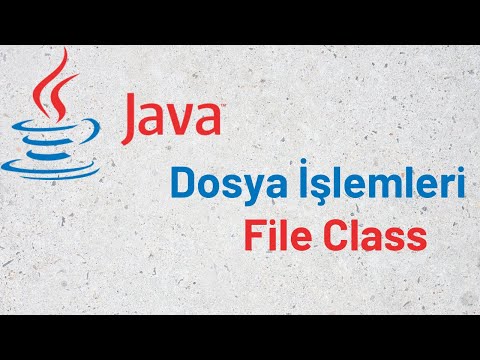 46 - Dosya işlemleri ( File sınıfı) | Java Dersleri