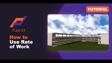 [Fuzor 2024] How to Use Rate of Work