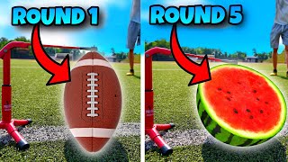 You Won’t Believe this Football Challenge! (Ft. YoBoy Pizza!)