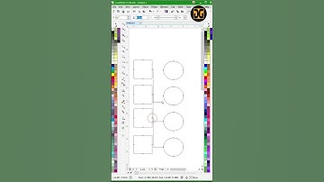 how to use the Right-Angle connector tool in CorelDraw x7
