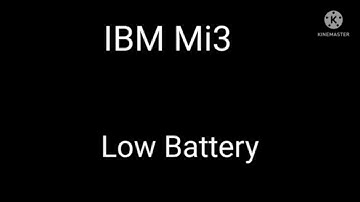 Battery Low/Battery Empty Collection Part 9