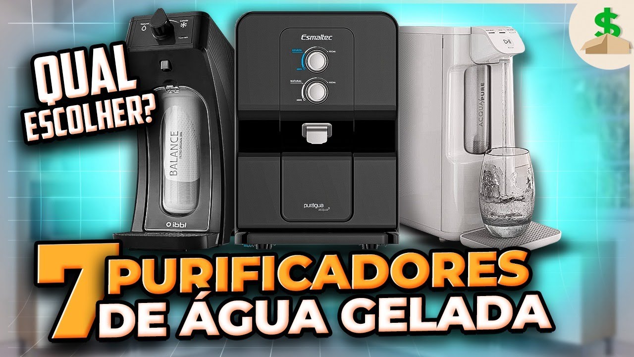 TOP 7 Melhores PURIFICADORES de ÁGUA GELADA Custo Benefício! Qual o ...