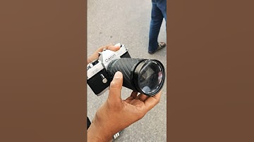 Canon Tx-5 old camera with macro lens 🖤 #canon #streetphotography #oldcamera