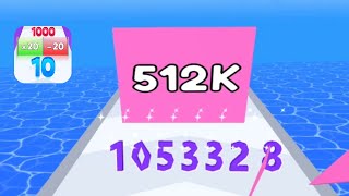 Live: 2048 Merge Master Number Run [ End Game with 1 Million Score ] screenshot 5