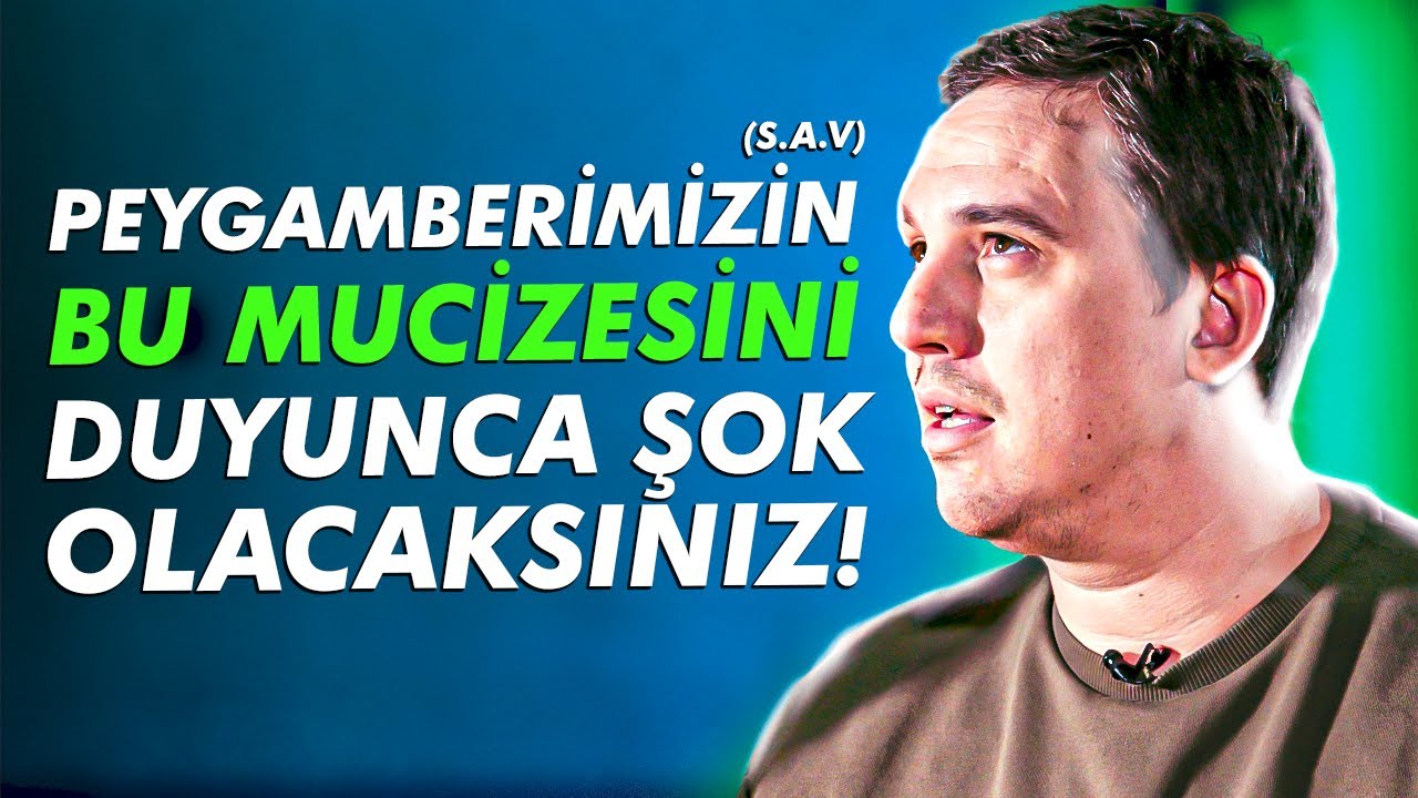 ⁣Peygamberimizin Bu Mucizesini Duyunca Şok Olacaksınız! Mucizelerin Mucizesi! - Sözler Köşkü