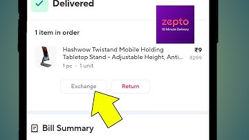 Exchange In Zepto | Zepto Exchange Order | Zepto Me Saman Exchange Kaise Kare