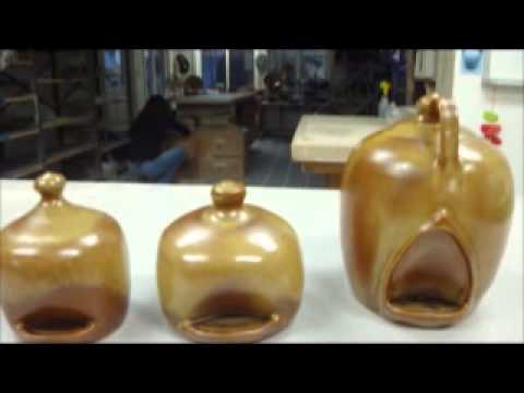 Making Ceramic Chicken Waterer Or Feeder Youtube
