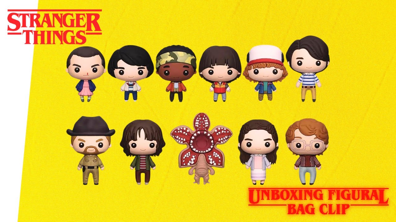 Stranger Things: Unboxing Collectible Figural Bag Clips | Discovering 8 Figures!