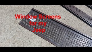 How to make Bug Screens for a Car camper/SUV/Jeep/Van