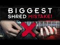 Biggest Shred Guitar Mistake - How To Fix It! | Hand Synchronization Lesson