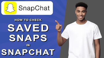 How to check saved snaps in snapchat (2024)