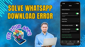 How to Fix WhatsApp Couldn