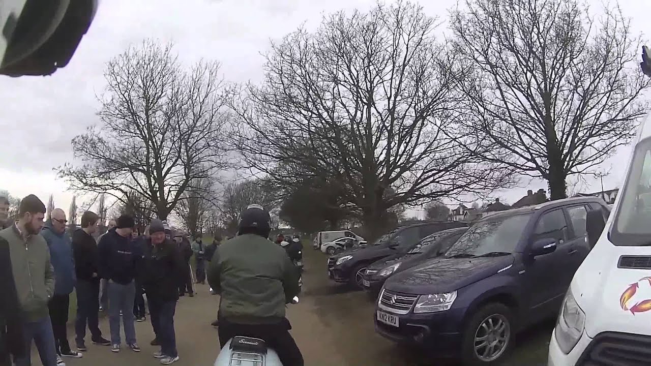 Ride out to Kettering parts fair Feb 2016 YouTube
