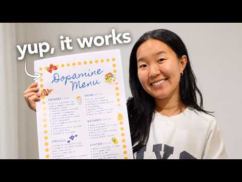 I made a Dopamine Menu to RESET my Brain