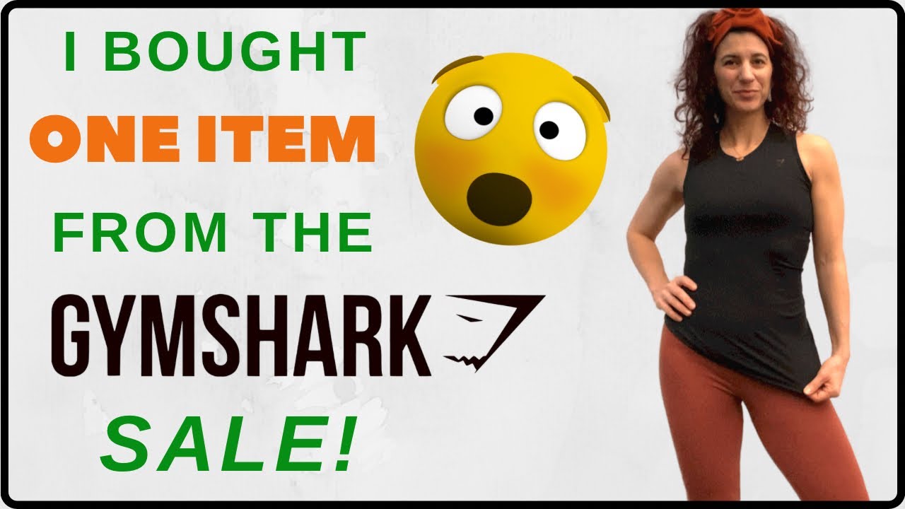 I shopped the GymShark Black Friday Sale 2022! Elevate Asymmetric Tank Speed Review + 1 bonus