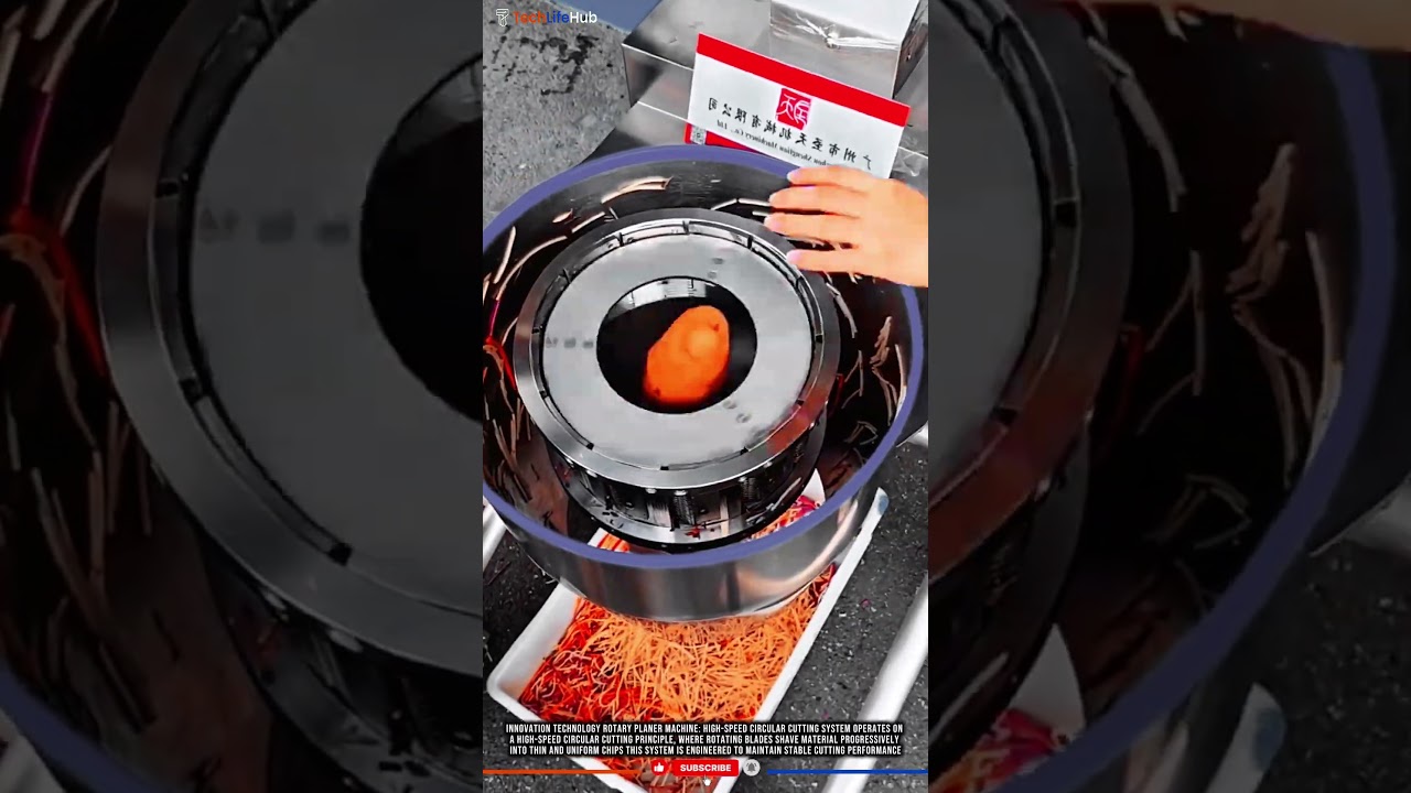 Innovation Technology Rotary Planer Machine: High-Speed Circular Cutting System 