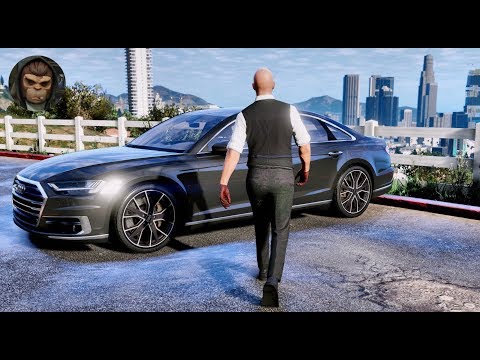 ► GTA 6 Graphics - Audi A8 2018 ✪ M.V.G.A. - Gameplay! Realistic Graphics MOD PC 60FPS