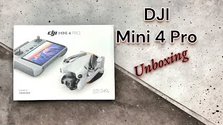 Dji Mini 4 pro with RC 2 unboxing