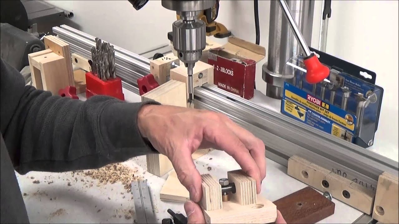02 Drill Press Fence Micro Adjuster YouTube