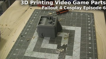 3D Printing Video Game Parts - Fallout Cosplay Episode 6