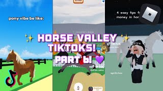 ✨ HORSE VALLEY TIKTOKS!  *PART 6*  || #roblox #horsevalley #tiktoks || alextheequestrian