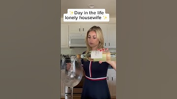 Day in the life of a lonely housewife #shorts