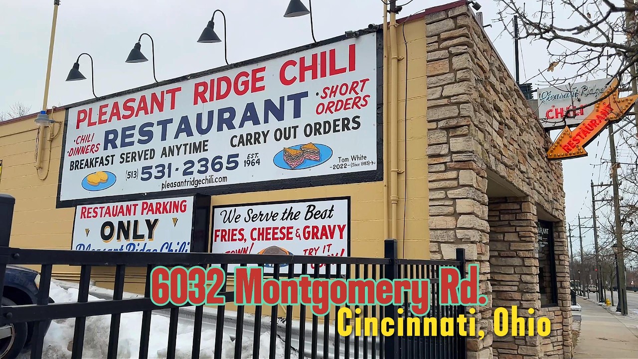 Pleasant Ridge Chili Restaurant Cincinnati, Ohio