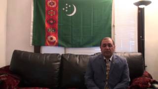 Turkmenistan Ata Watanym Turkmenilim Turkmensahra - Ŷaşyl Baýdagyñ Ebedi Parlasyn #01