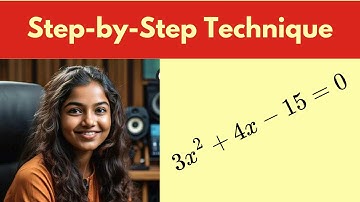Solve by Completing the Square: Step-by-Step Technique