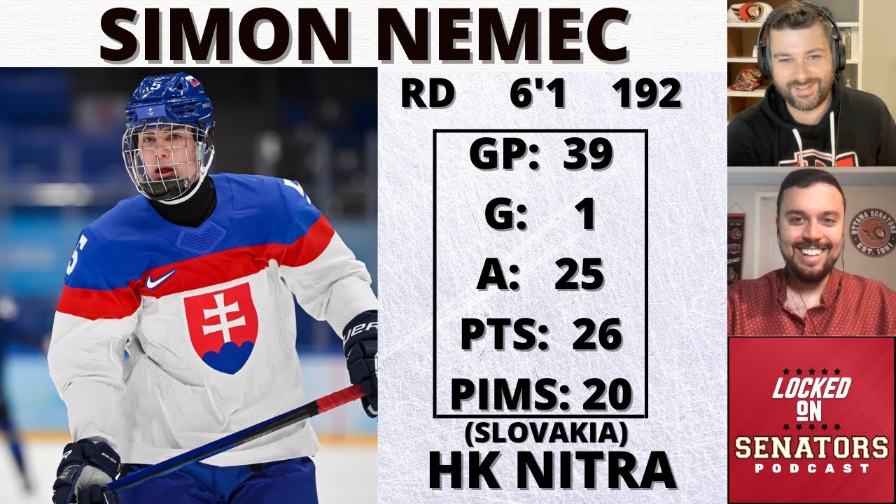 NHL draft profile: Simon Nemec, Slovakian defenseman