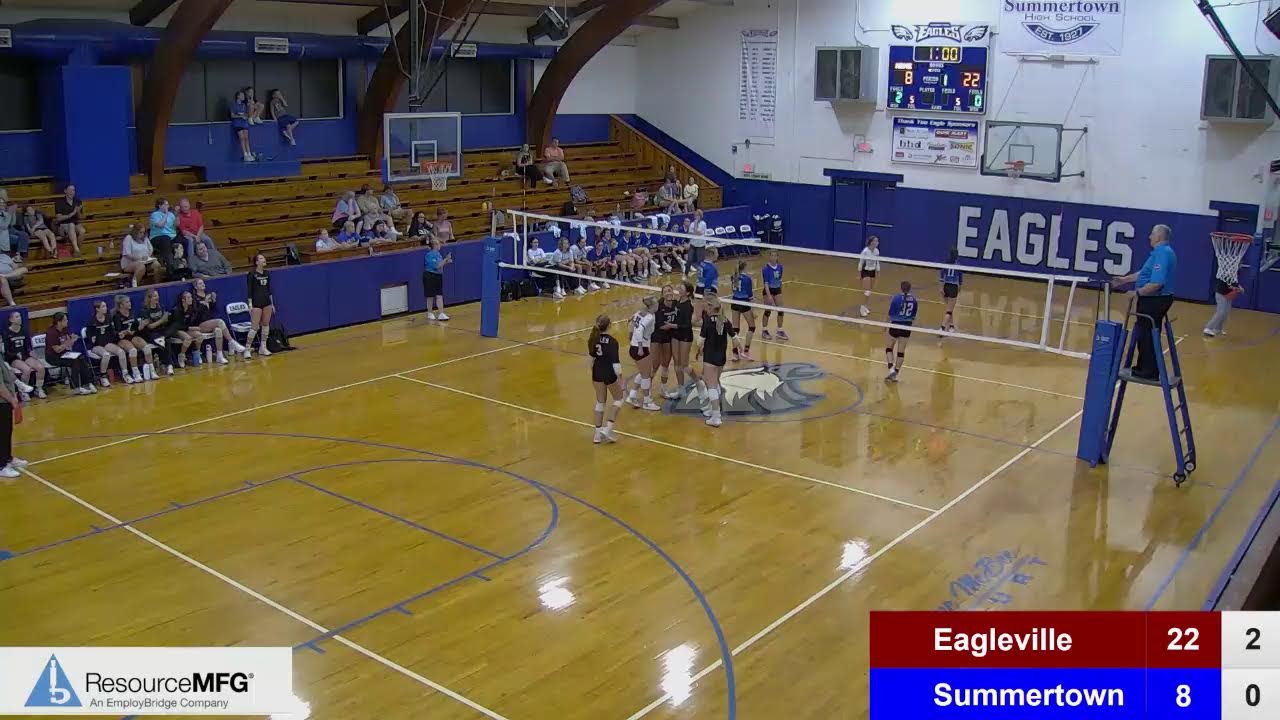 Summertown Volleyball vs Eagleville 8/14/23 YouTube