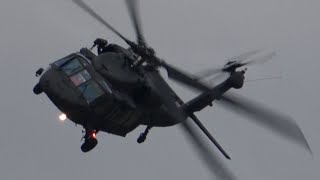 4Kᵁᴴᴰ Slovak Air Force Sikorsky UH-60M Blackhawk FIRST Public Display @ NATO DAYS 2021