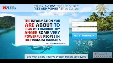 Binary Reserve System Scam Review