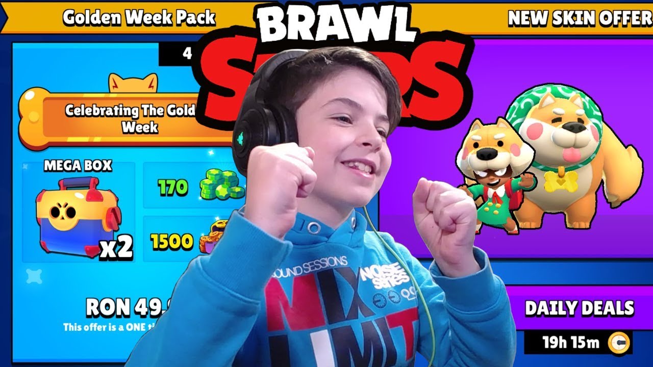 Golden Week Offer Brawl Stars Youtube - golden week brawl stars 2020