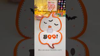 Diy Pumpkin Gift Pop Up Card Idea Easy & Cute Gift For Halloween