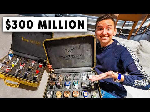 $300,000,000 In Two Suitcases!!! [insane Watch Collection]