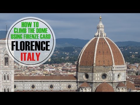 Video: Museum Firenzecard dan Tiket Transportasi untuk Florence, Italia