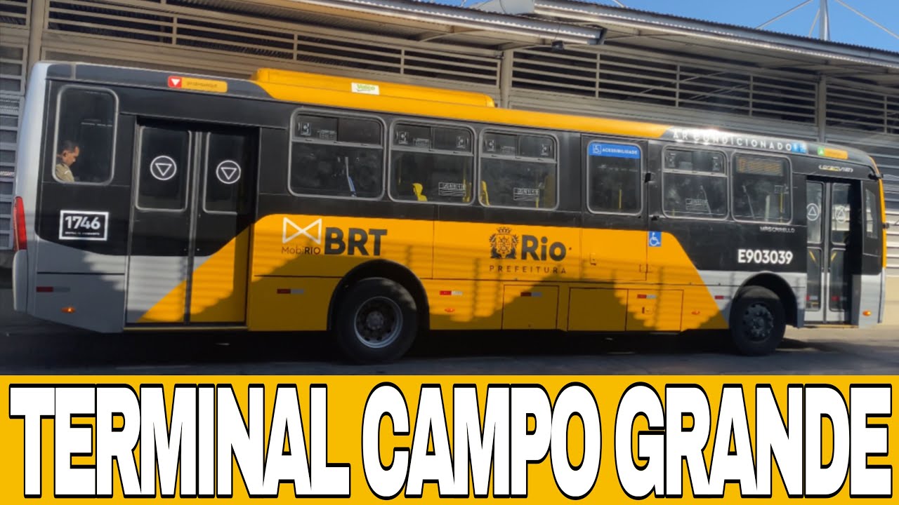 Movimentação de Ônibus #1 - Terminal de Campo Grande (RJ)